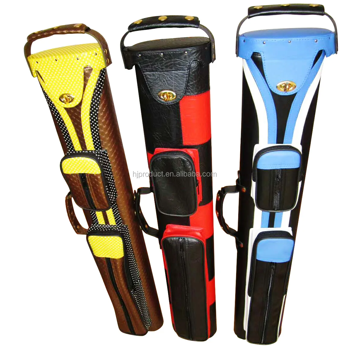 Factory Wholesale 2b4s Billiard Cue Case Leather Pool Cue Case Price