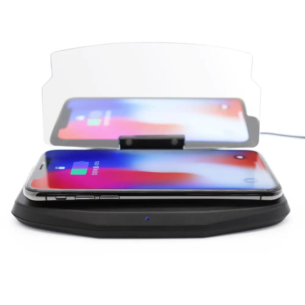 

Car HUD wireless charger phone holder wireless phone charger for samsung galaxy s8 s9 Wireless car phone charger, Customized