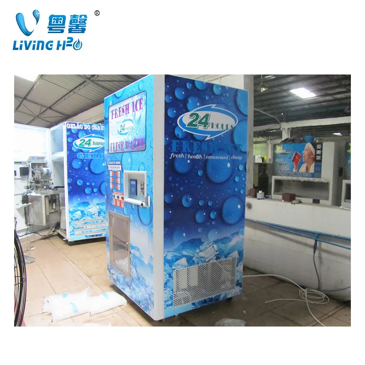 Factory Supply The Bagged Ice Vending Machine With Capacity 140kg/280kg