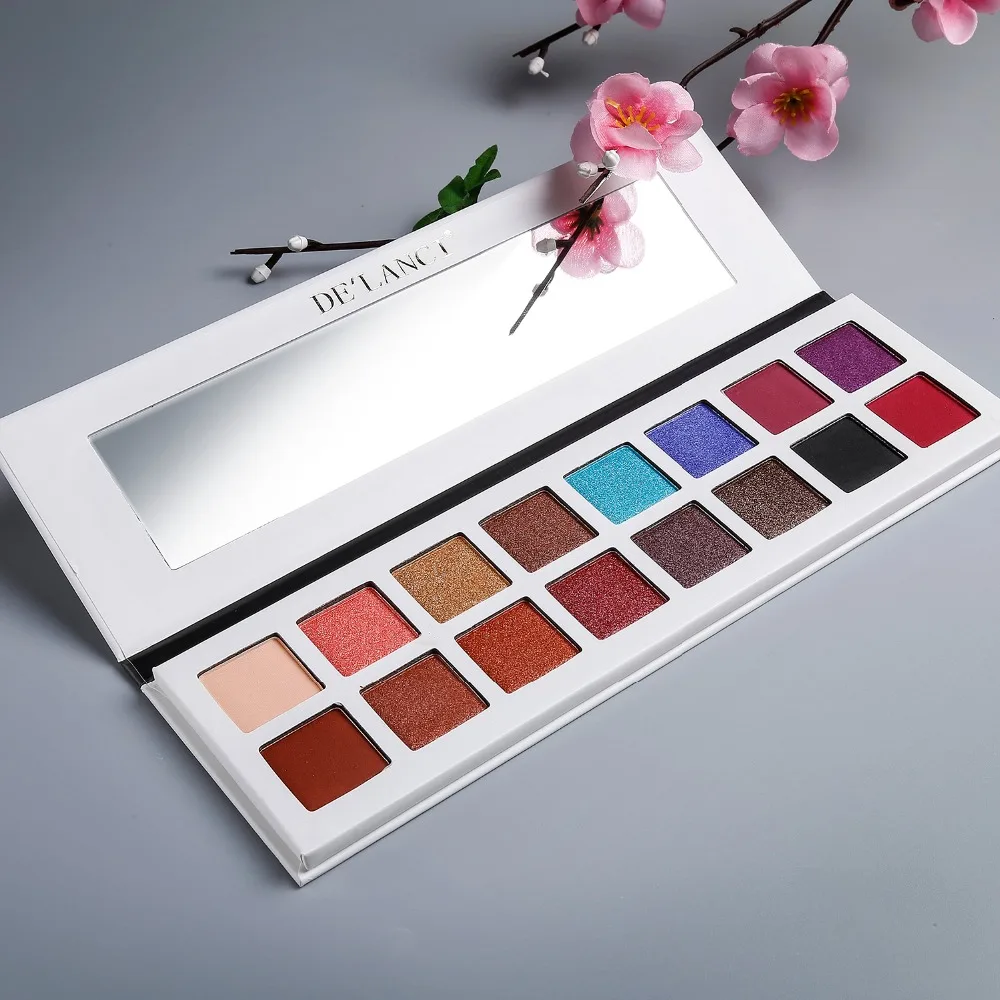

2019 multi colored custom private label eyeshadow palette 16 colors available eyeshadow for women makeup