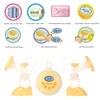 electric breast pump works at low noise level and with 9 suction quitely
