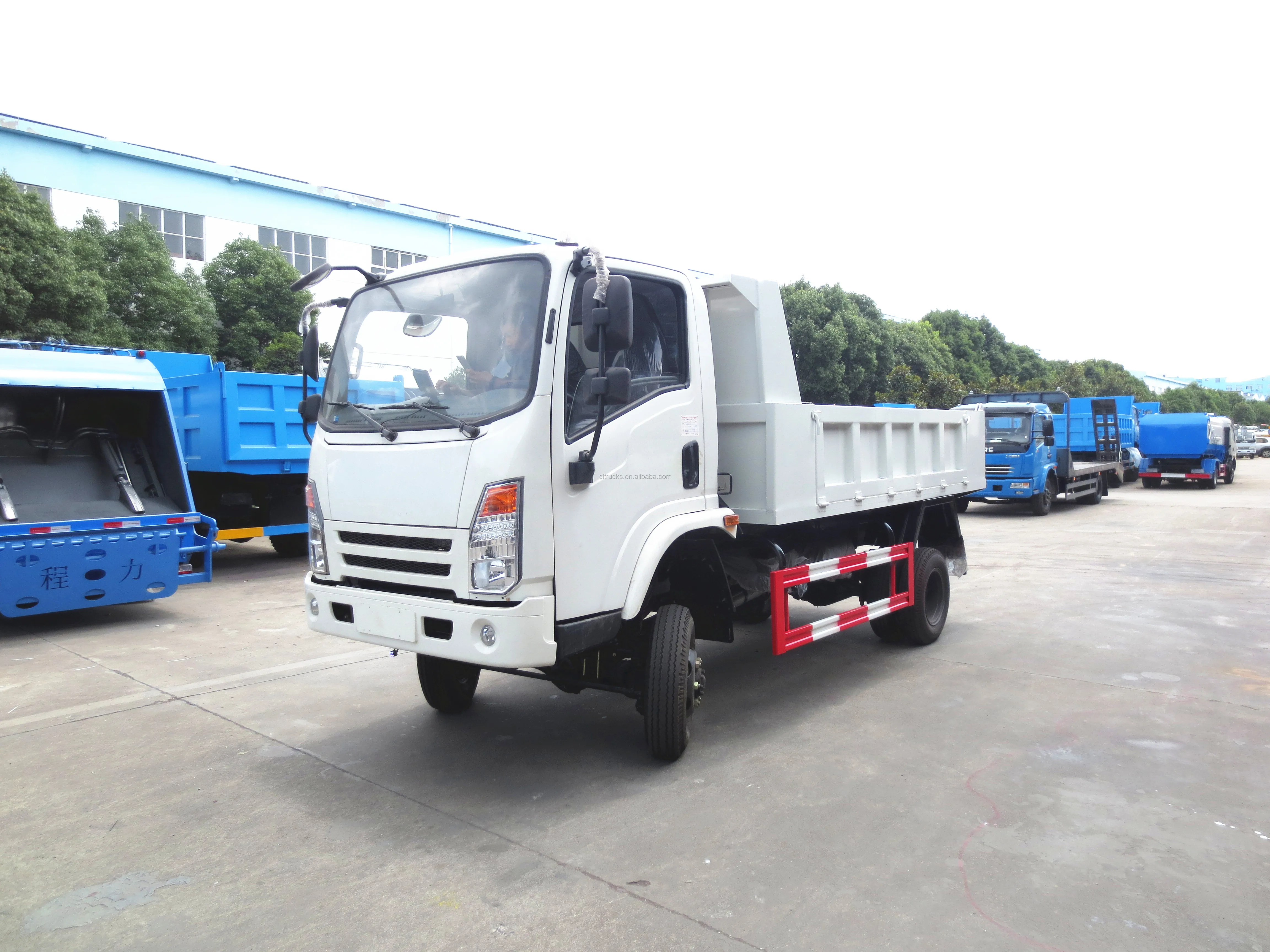 Clw 4x4 Mini Dump Truck 6 Wheels Standard Dump Truck Dimensions Used