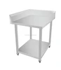 Preparation Table/Commercial Three Tiers Stainless Steel Center Base Dinning Table/Corner Table Factory