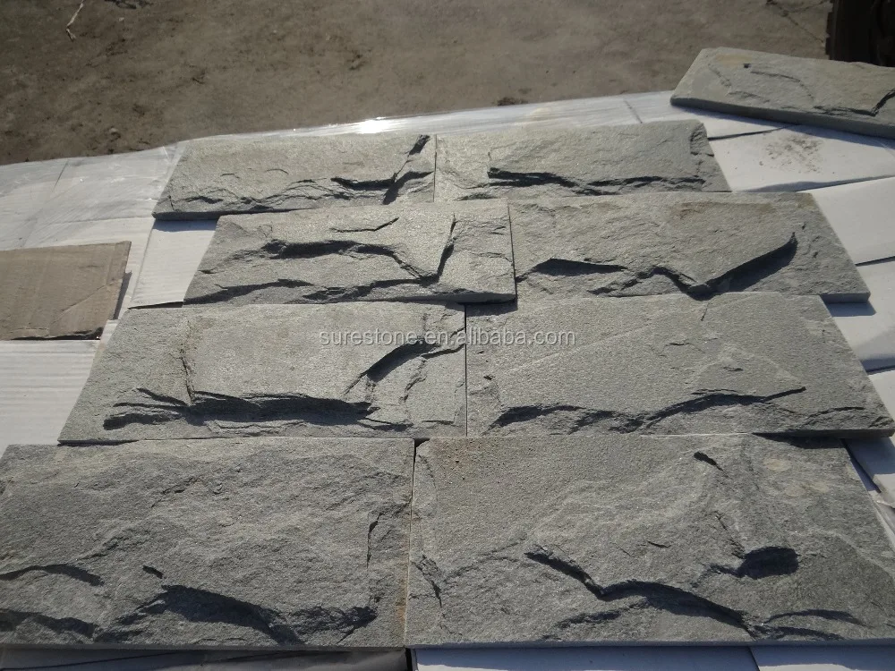 
Wall Mushroom Slate stone /landscaping slate rocks 