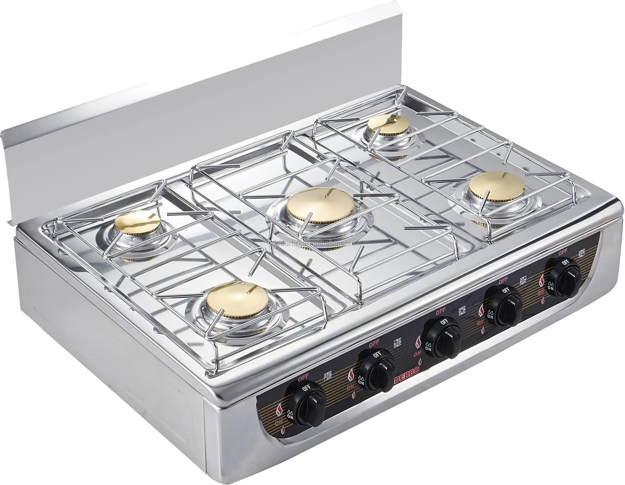 5 Burner Home & Restaurant Portable Europe Type Gas Stove Buy Gas