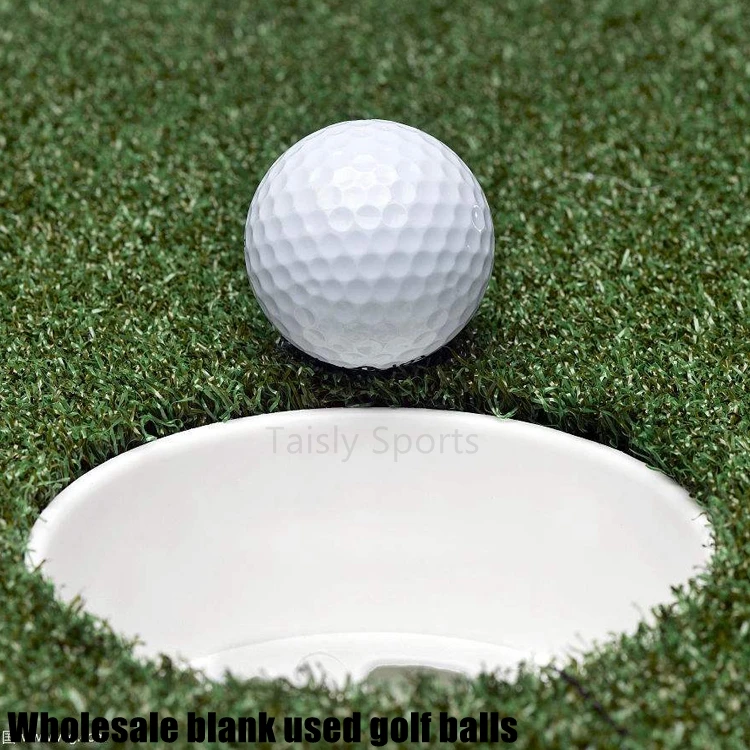 
80 90 Hardness Two Piece white golf Ball bulk ball 