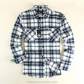 black white plaid shirt men