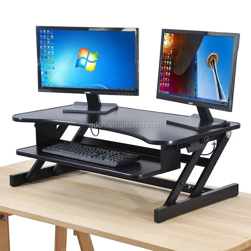 Cheapest Price Sit Stand Desk Office For Monitor And Pc Buy Sit