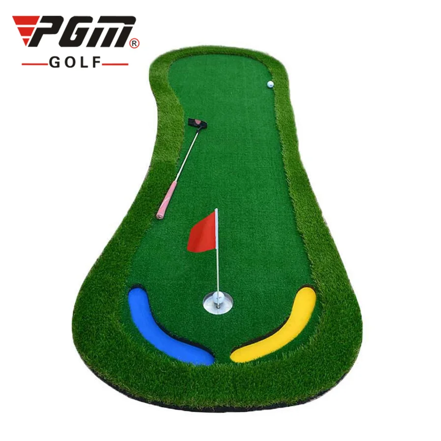 

PGM 9.84 FT Golf Putting Green System Professional Practice Green Long Challenging Putter Indoor/Outdoor Golf Training Mat Aid E