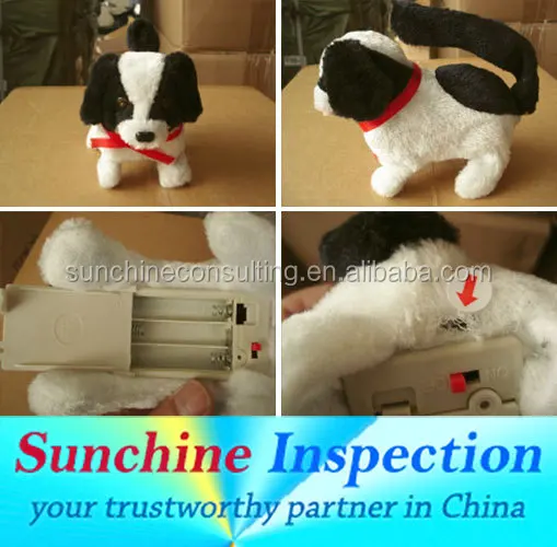 
Baby soft toy car and electric toy animals check/inspection/mass final inspection before shipping in yangzhou and yiwu 