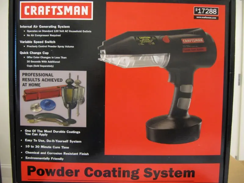 Craftsman Powder Coat System Manual