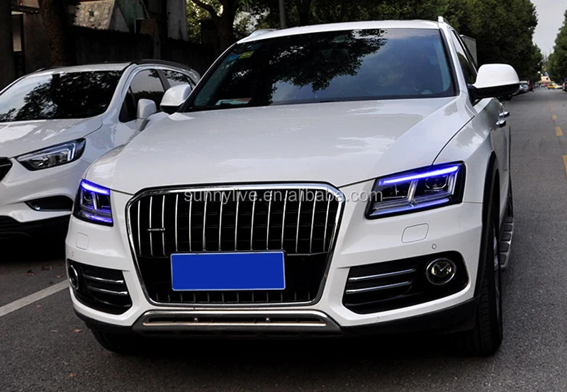 LED Head Light with projector lens For Audi Q5 2009-2018 LD