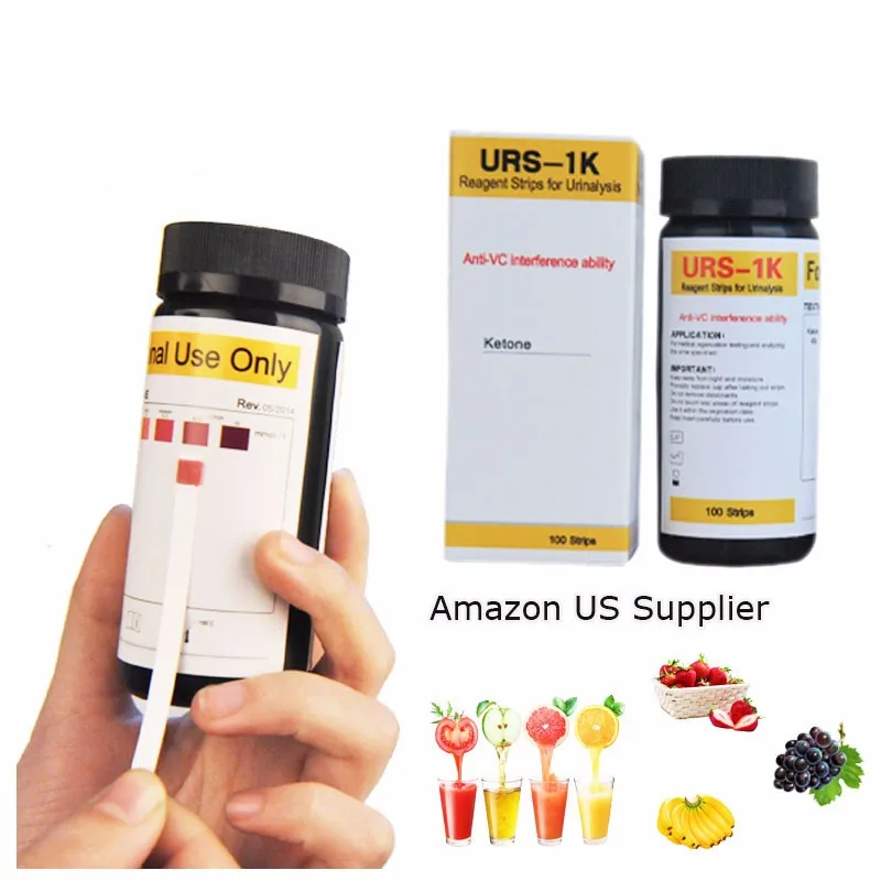 Antivc 100 Strips Bottle Urinalysis Ketone Test Strips Urs1k Buy