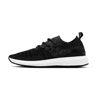 

new fashion breathable mesh upper material casual cool men shoes and running shoes soft elastic band sport shoes