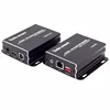 Factory price rx tx 120m HDMI USB kvm extender IR over ethernet tcp ip extender via cat5e 6