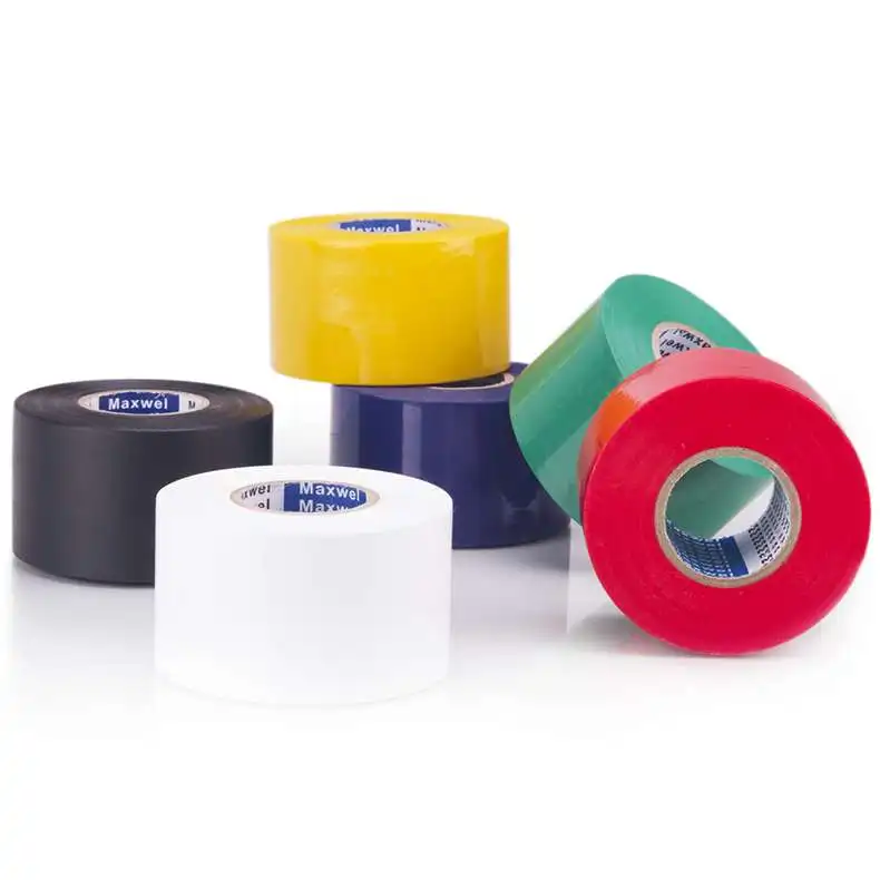 Air Conditioning Pipe Insulation Tape Adhesive Pvc Material Low Voltage