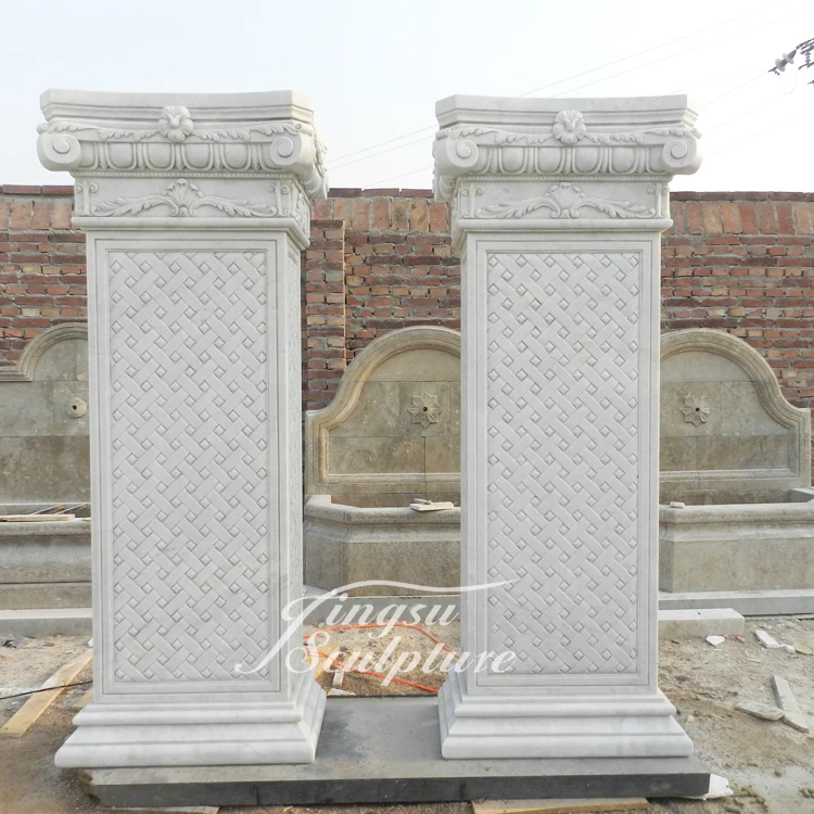 Handcarved Granite Gate Pillar Design For Sale Buy Granite Gate