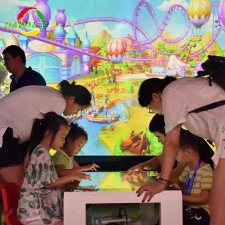 Magic Wall Projection Screen Video Touch Screen Interactive Projection