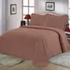 Factory Supply Quilts Multi Color Stone Washed Quilt Set Super Soft Microfiber Bedding Set Solid Modern Bedspread