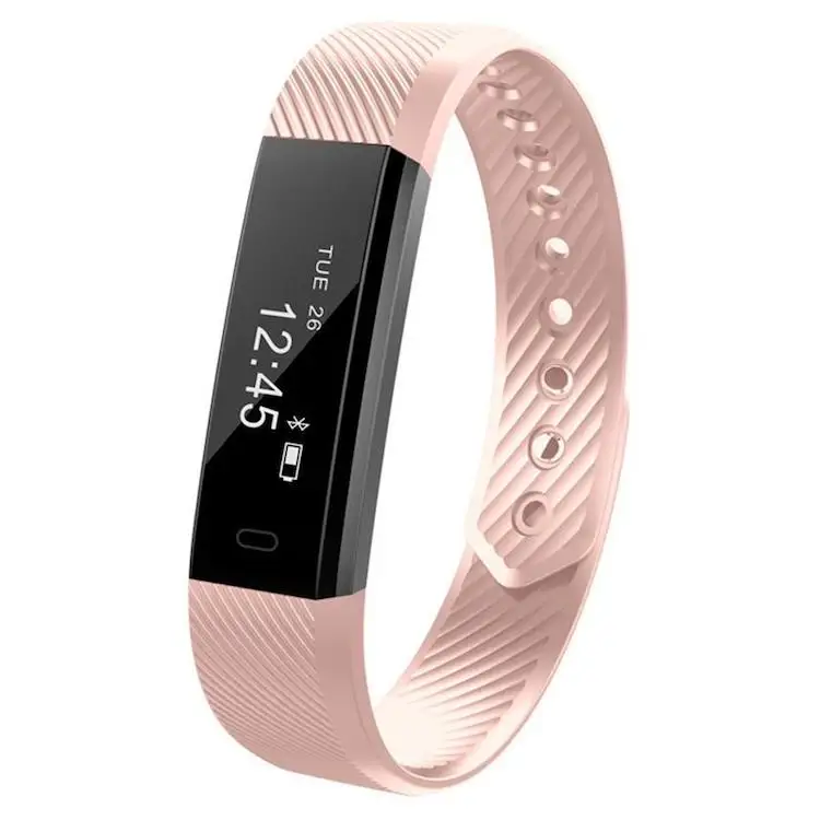 

Hot sale smart band ID115 HR day day band waterproof IP67 fitness band heart rate smart bracelet activator wristband