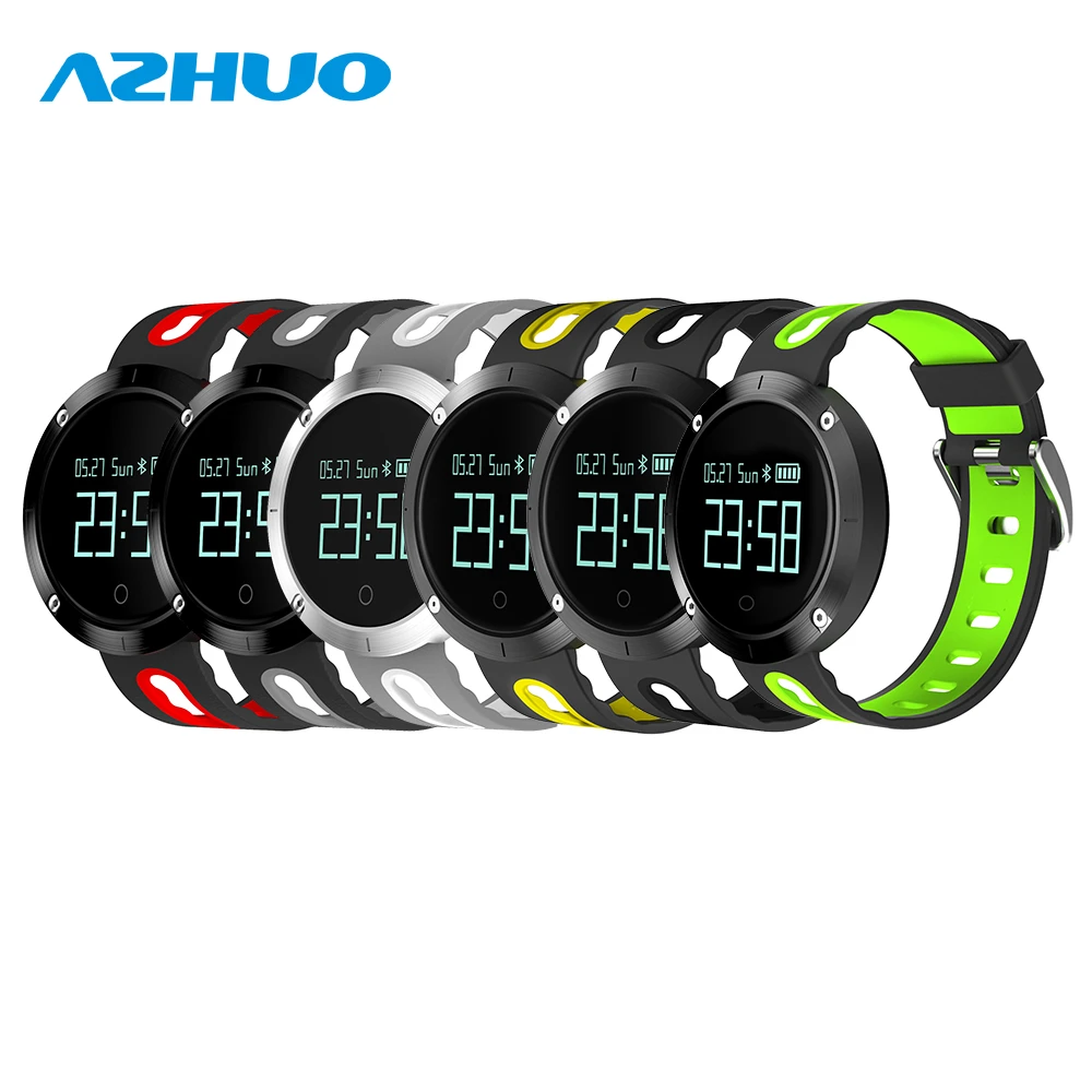 

DM58 Smart Bracelet Heart Rate Blood Pressure Monitor Smart Wristband Health Smart Wrist for iOS Android Phone, Black;red;white;yellow;green;grey