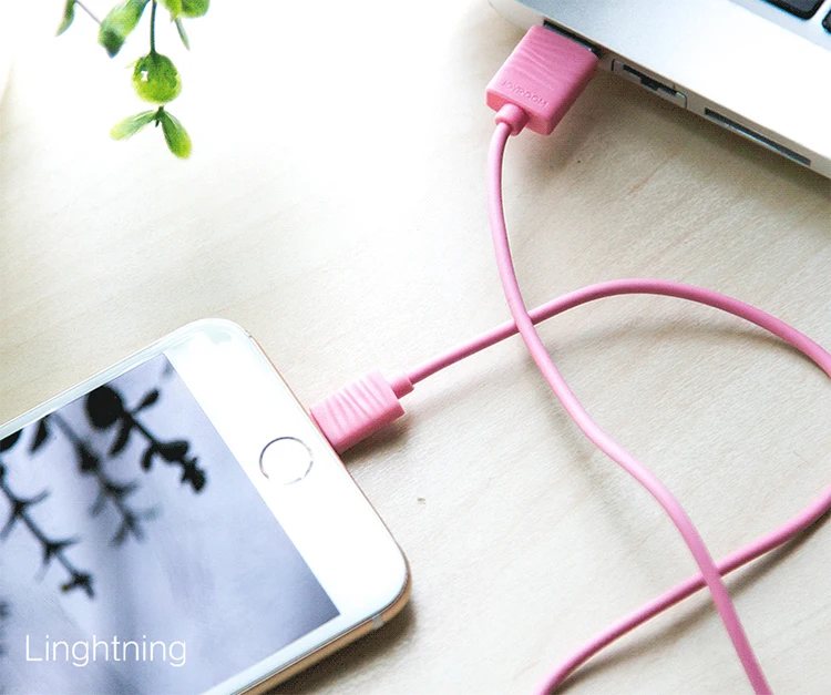 Joyroom Waves Series TPE 2.0A Fast USB Data Sync Charger 8 pin usb Charging Cable for iPhone X 8 8 plus 7 6 5 se - ANKUX.COM