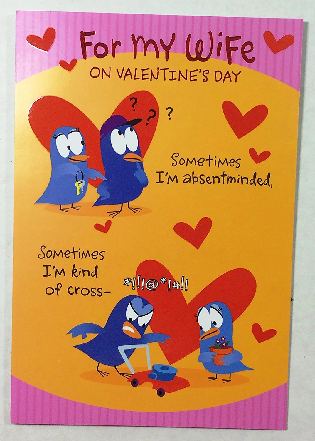 Buy Valentines Card Wife For My Wife On Valentines Day Sometmies Im