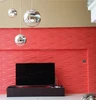 High glossy acrylic surface finish solid top pvc wall paneling for sale
