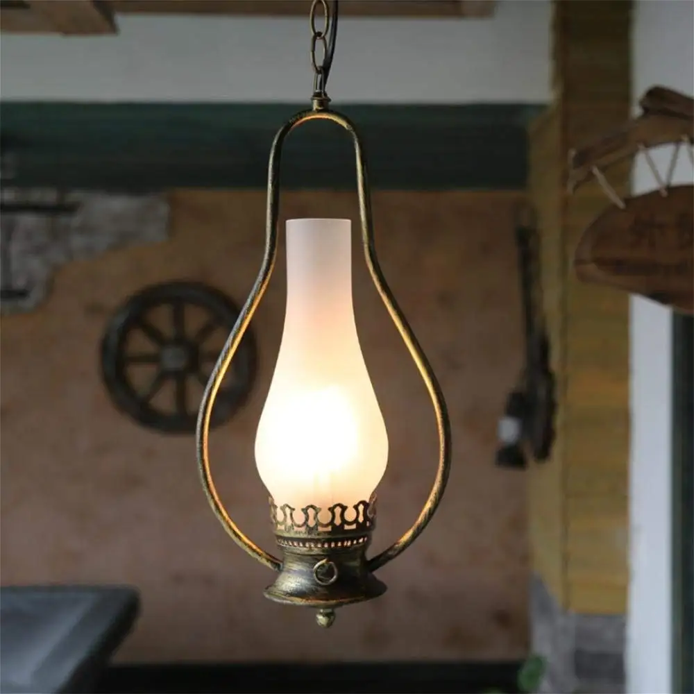 GLX Retro chandeliers, industrial tea floor lamp, the classic old chandeliers 20CM 98CM