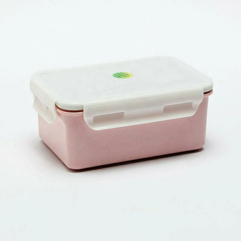 

100% Biodegradable Compostable Eco-friendly Healthy Non-toxic PLA Crisper Box, Yellow;green;pink;white