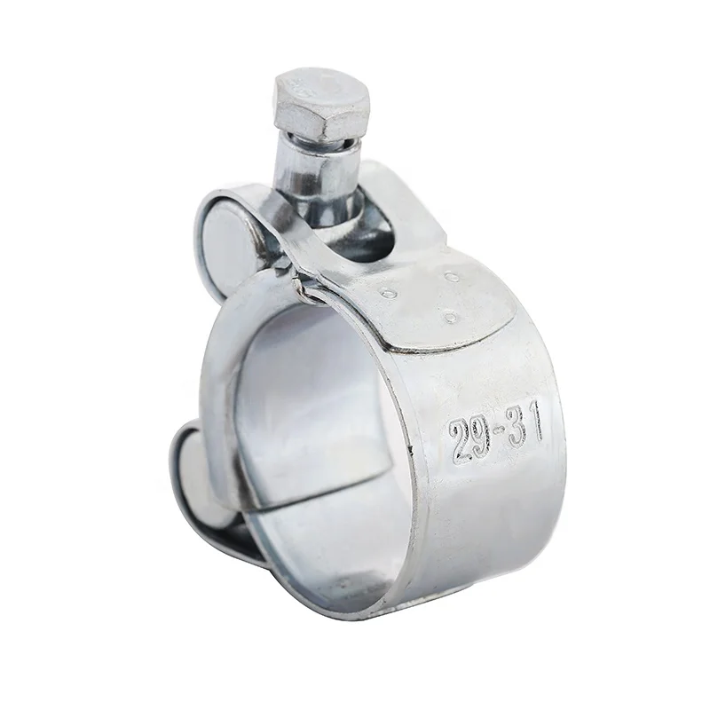 
Manufacture Mild Steel Solid Heavy Duty Clamp Single Bolt Hose Clamps 
