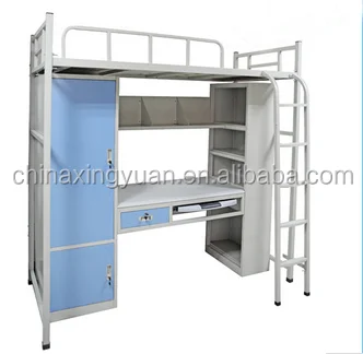 
high quality cheap steel dorm bunk bed for sale for kids 