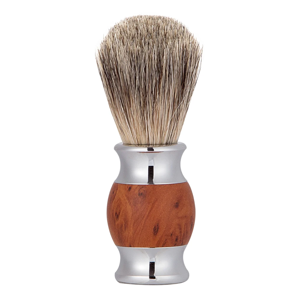 
new 2019 man safety razor set with shave brush and razor stand 