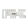 Fashion designers' favour plastic sewing pattern making measuring gauge #5732