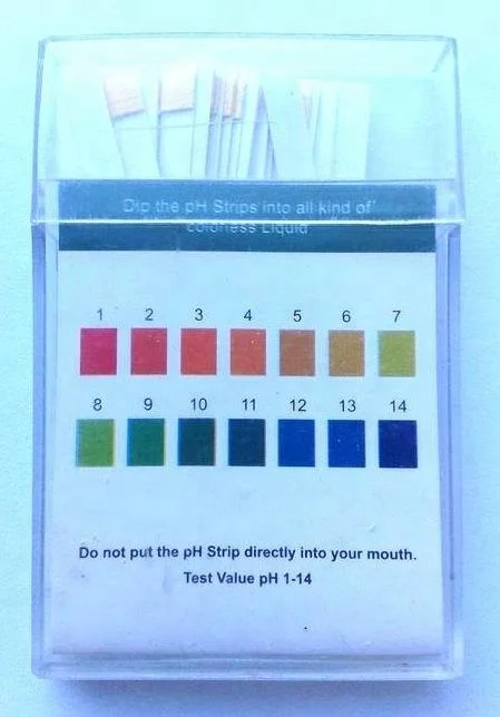 
universal ph 1-14 test strips CE ISO FDA 