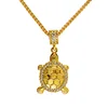 New style fashion, 18 k gold plating quality hip-hop turtle pendants, fashion hip-hop necklace YSS1032