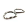 304/316 stainless steel welded D/dee ring for scuba diving equipment and marine purposes
