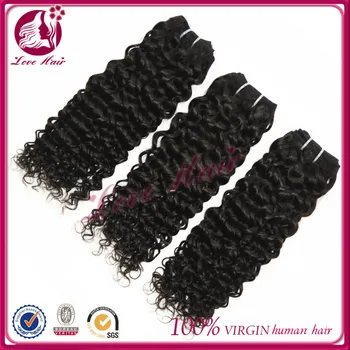 Chinese Factory Produce Jerry Curl Weave Hairstyles Natural Raw