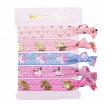 Wholesale Lovely Girl Hair Accessories Cute Knotted Elastic