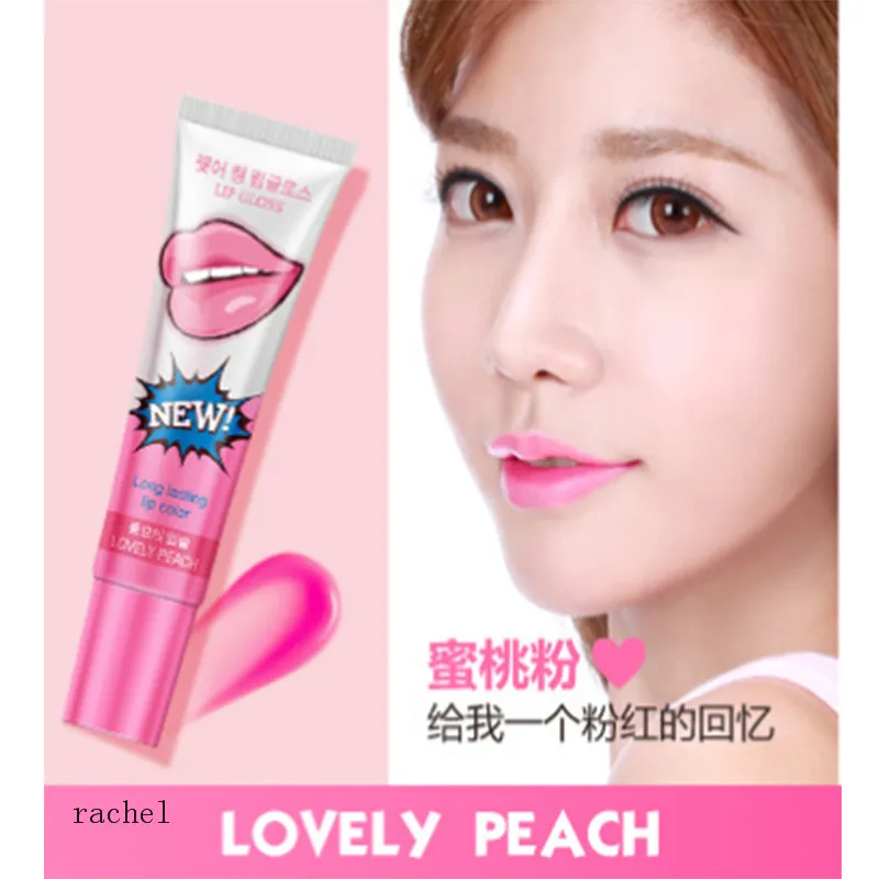

2018 Newest Product Korea Style Magic Romantic Bear Peel off Lipsick Lip Gloss, 6 colors