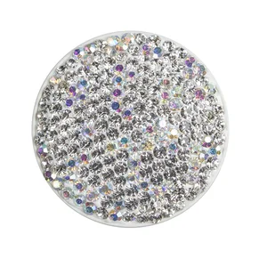 Best Gift for a Girl Rhinestone Diamond Flower Cell  Phone Accessory Display Stand Collapsible Phone Socket Grip