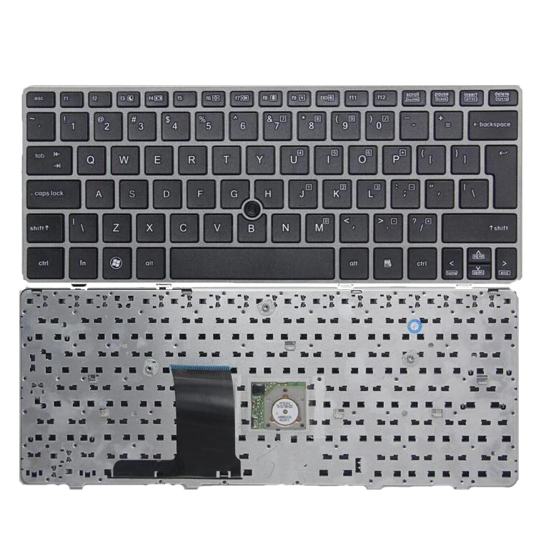 

HK-HHT Laptop Keyboard for HP Elitebook 2560 2560p 2570 2570P US keyboard