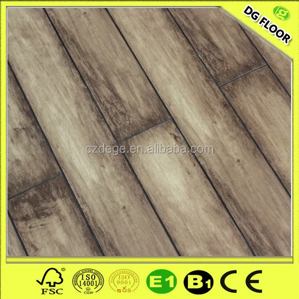 Charcoal Grey Color Eternity Laminate Wood Flooring For Outdoor