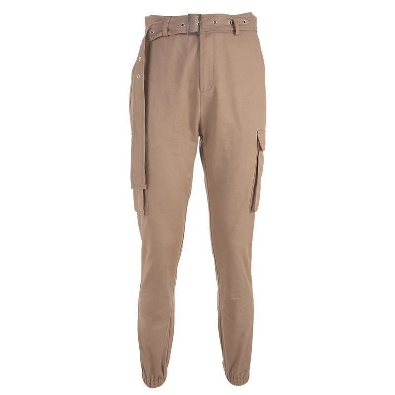 

B20230A 2018 Autumn fashion Women Cargo casual Feets pants, Picture
