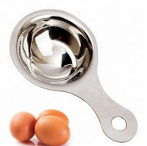 

as seen on tv new kitchen accessories gadgets cooking tools 304 stainless steel egg cooker cooking tools egg separator, Metal silver