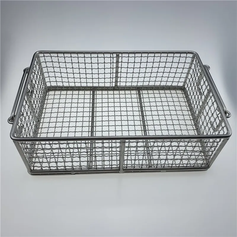 Household Stainless Steel Wire Mesh Metal Storage Basket - Buy Mesh Stainless Steel Wire Mesh Baskets