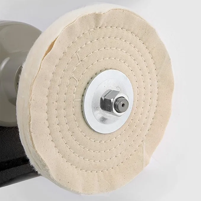 6" X 1/2" Soft Buffing And Polishing Wheels For Metal And Non Metal