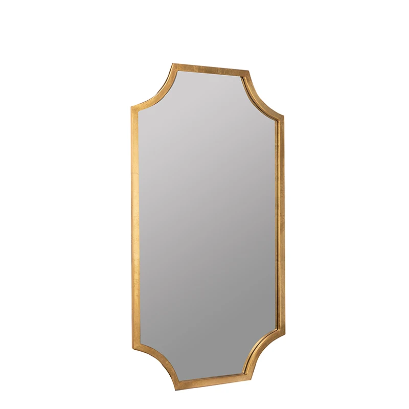 Professional metal decorative wood wall big mirror frame with CE certificate