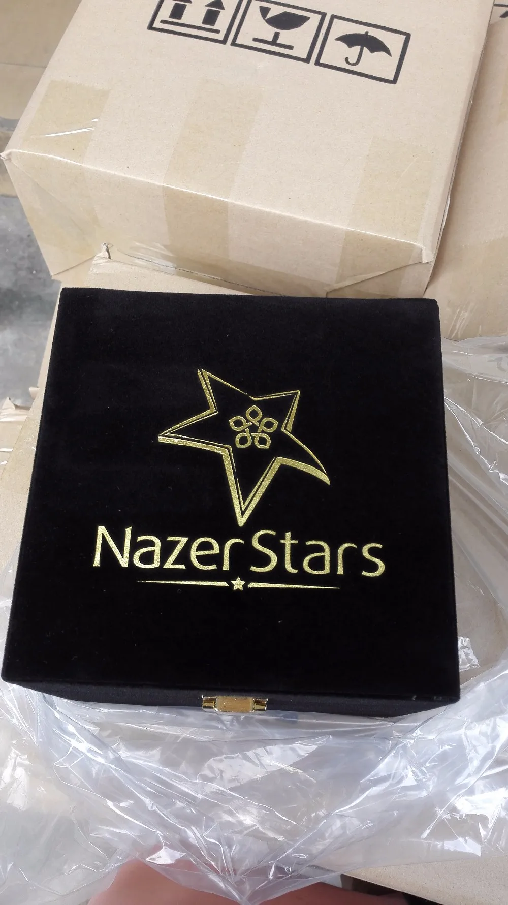 Custom 10'' Glass Cube Block Creative Design Glass Trophy Awards For