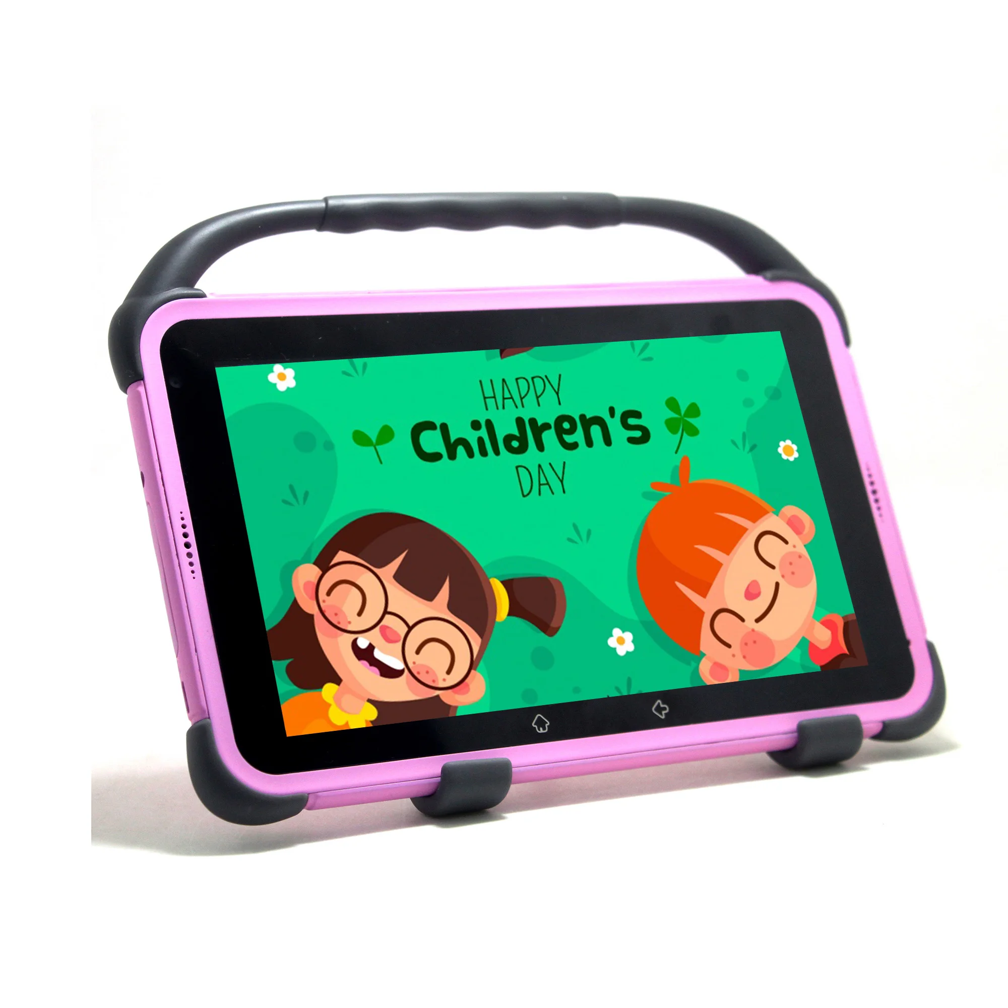 

7 android 8.1 tablet for Children 1024*600 TN RK3126 Quad core with camera and games Android Kids wifi Tablet, Customize